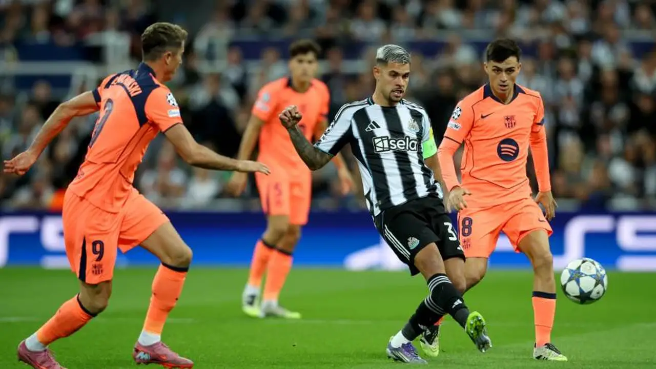 توقيت مواجهة برشلونة ونيوكاسل المرتقبة في منافسات دوري أبطال أوروبا لكرة القدم